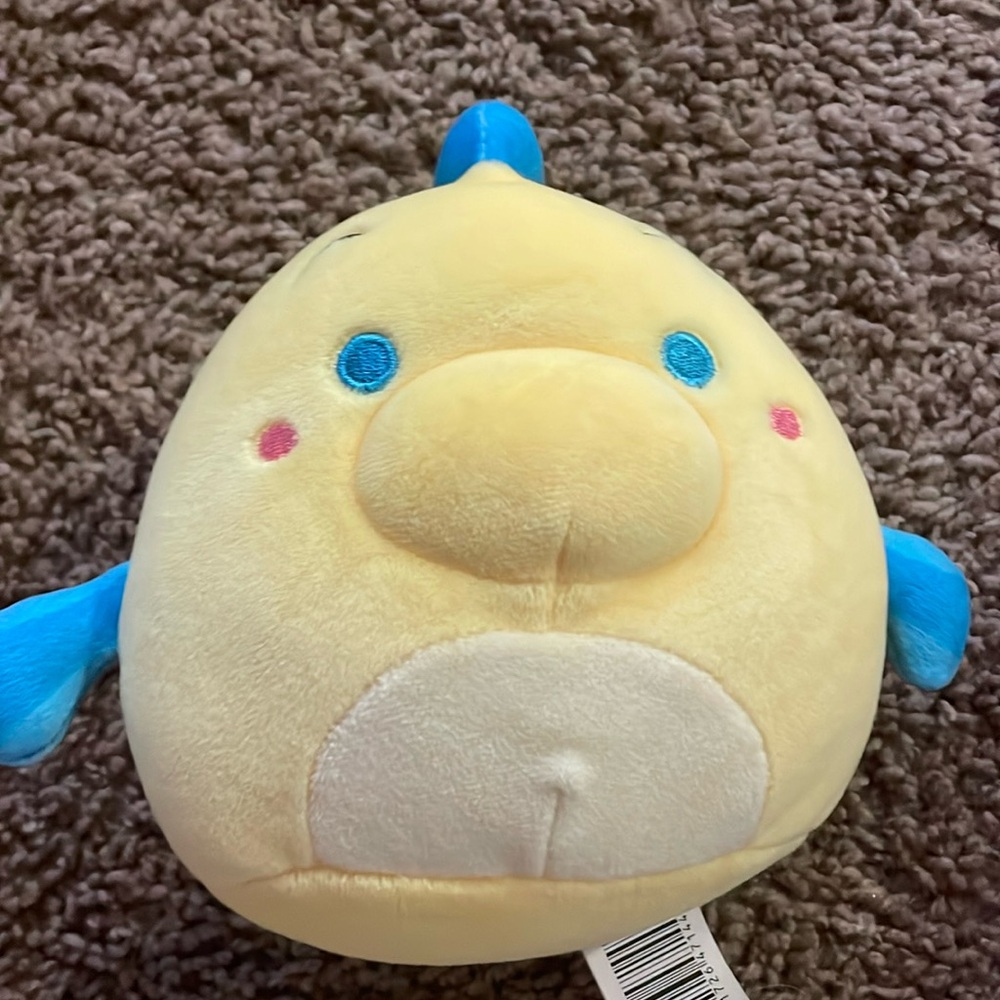 Squishmallow Fish Flounder